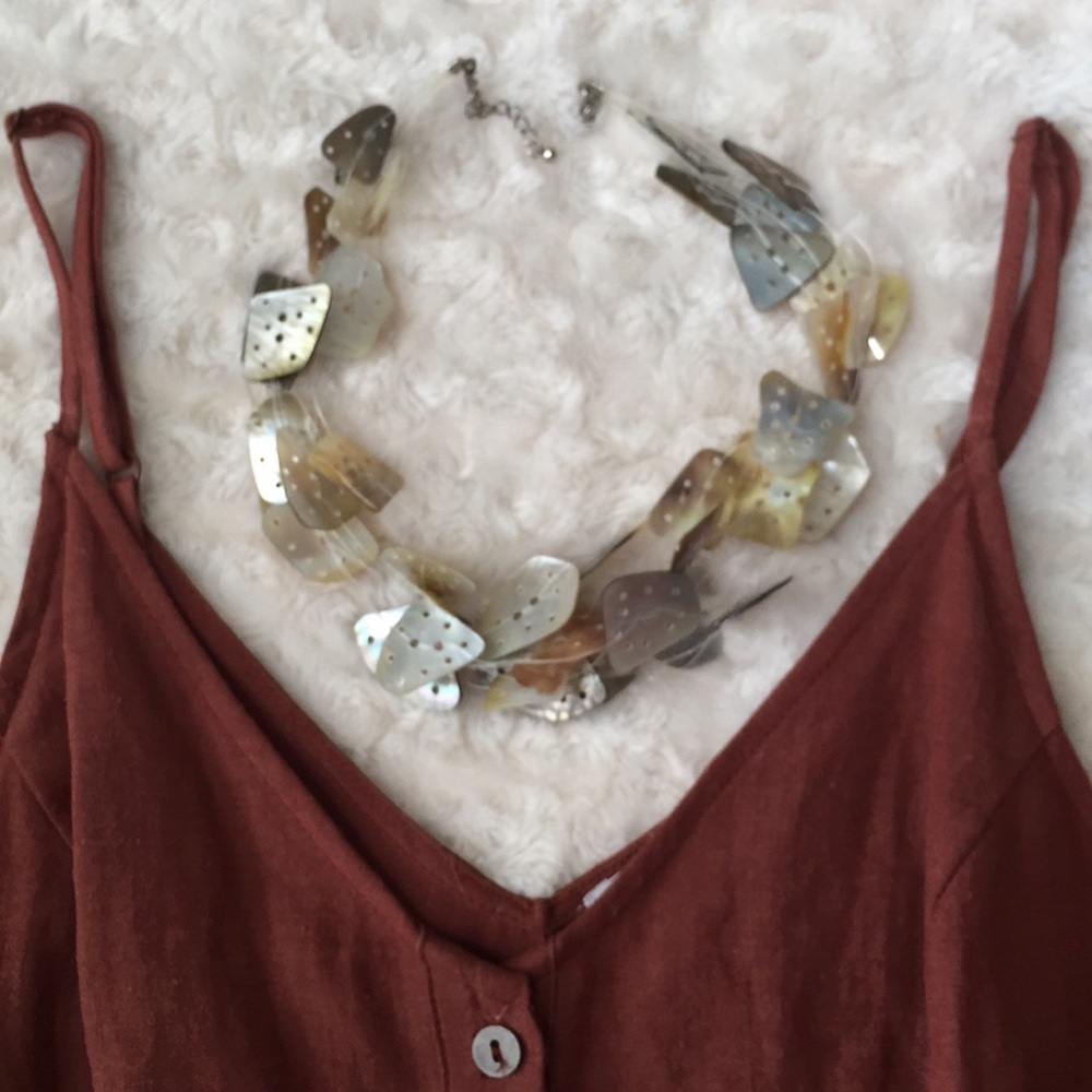 Seaside shell necklace
